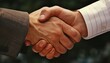 © nishihata - handshake executive, Business Partnership: Executive and Professional Handshake in Action