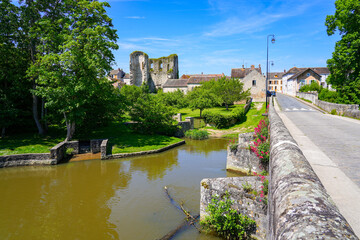 Wall Mural - Ruins of the Tour de Ganne (