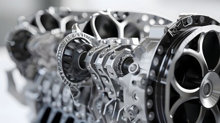 Additive Manufacturing: Revolutionizing Automotive Engine Component Production with Advanced