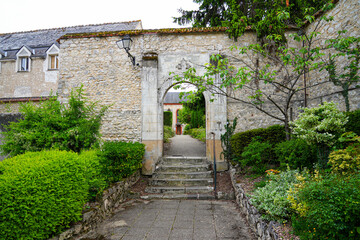 Sticker - Château de Montargis (castle) in the French department of Loiret in Burgundy, France - Nicknamed 