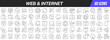 © stas111 - Web and internet line icons collection. Big UI icon set in a flat design. Thin outline icons pack. Vector illustration EPS10