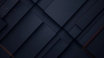 abstract  3d geometric shape dark background