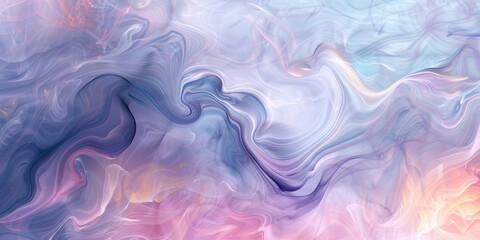 Wall Mural - whispers of misty hues swirling in an ethereal dance, forming a dreamy and enchanting abstract celeb