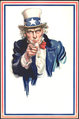 Uncle Sam, United states of america, united we stand, i want you poster