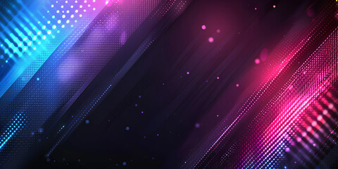 Wall Mural - Abstract game background with blue pink light. Suit for e-sport and gaming competitiong.
