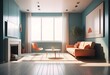 © Eyeam - Photo modern style conceptual interior room 3d illustration