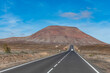 © barmalini - Montana Roja, driving car to north of Fuerteventura, Corralejo, Canary islands, Spain
