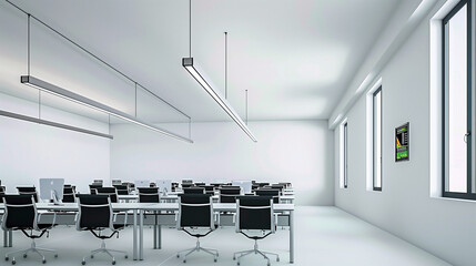 Wall Mural - conference room with chairs