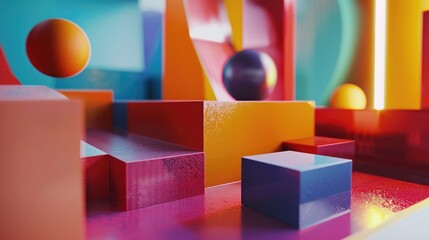 Colorful object on a table