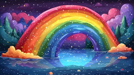 Wall Mural - rainbow