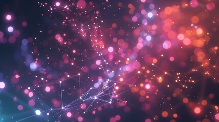 Bursting with Vibrant - Stunning Fireworks Exploding in the Night Sky