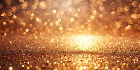 Golden light shining on a rose gold background, celebration, festive, holiday, Christmas, glow, elegance, luxury, shiny, sparkly, decoration, winter, illuminated, texture, magical, beautiful
