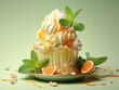 © MdMaruf - Generous Freshness and indulgence gourmet ice cream dessert