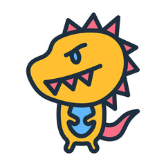 Sticker - Dinosaur Icon