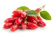 © Nadezhda - A bunch of red goji berries on a white surface