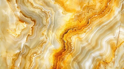 Canvas Print - High Resolution Yellow Onyx Marble Texture for Abstract Interior Home Decoration and Ceramic Granite Tiles Surface