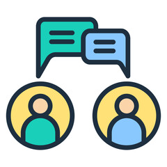 Sticker - Communication Icon