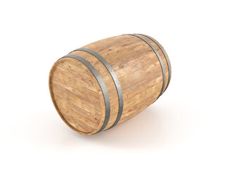 Wall Mural - Wooden barrel