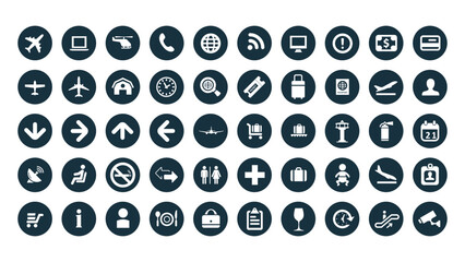 Wall Mural - office and business icons on white background. vector illustration.