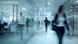© ArtisticALLY - Dynamic Corporate Hallway with Blurred Motion