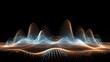 © Varunee - photograph of sound waves interfering with each other, creating patterns of constructive and destructive interference