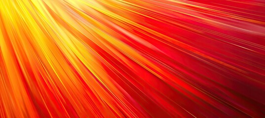 Wall Mural - abstract red and yellow rays background vector