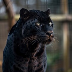 Canvas Print - Black Panther lepard