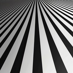 Wall Mural - black and white striped background