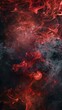 © cac_tus - Abstract red and black smoke pattern