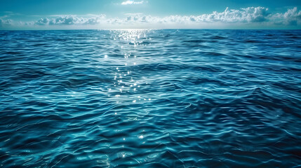 Deep Blue Sea Surface