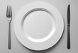© Sansern - plate and cutlery