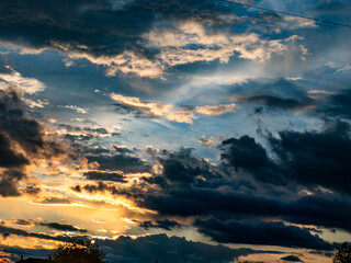 Wall Mural - Bizarre Wolken