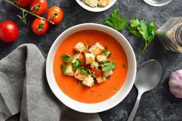 Wall Mural - Tomato Gazpacho soup