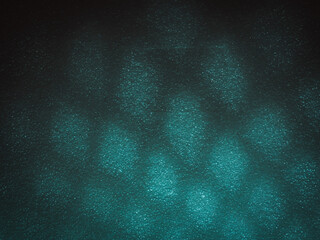 Wall Mural - light reflects blue shadows on a foam board in the dark for a minimalist abstract background.