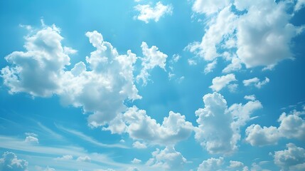 Wall Mural - a sky with scattered img