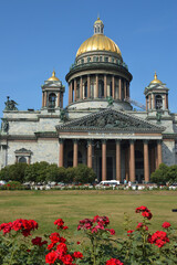 Wall Mural - Saint Isaac's Cathedral in St. Petersburg.