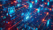 © Rabil - Digital background, data protection