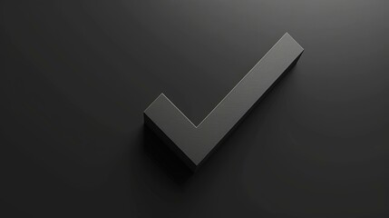 3d check mark UHD wallpaper