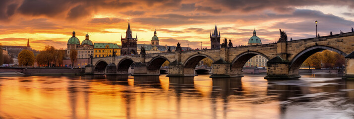 Canvas Print - City panoramic view