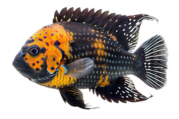 Canvas Print - Oscar Fish Isolated