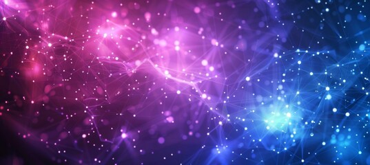 Wall Mural - a colorful abstract background with blue and purple lights. ai.