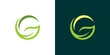 © svsetyo - Letter G leaf logo tree plant green eco icon abstract nature