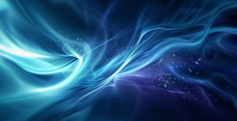 Canvas Print - Crisp 4K UHD image capturing the intricate details of an energetic flow.