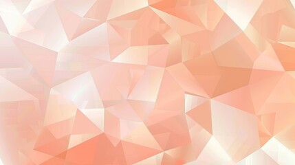 Wall Mural - Abstract background with a pastel peach geometric pattern in UHD 4K resolution.