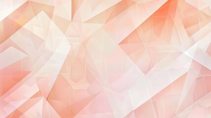 Wall Mural -  - Abstract background with a pastel peach geometric pattern in UHD 4K resolution., High-resolution, abstract background image with a geometric pattern in peach hues.