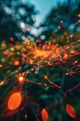 Fototapete - Vibrant Abstract Art Symbolizing Global Connections with Intertwined Lines and Dynamic Colors