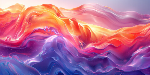 Digital background for tech, AI, neural networks, data, audio, graphics