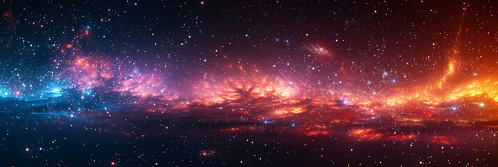 Digital background for tech, AI, neural networks, data, audio, graphics