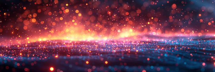 Digital background for tech, AI, neural networks, data, audio, graphics