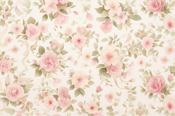  pink rose background